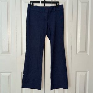 Loft Petite Marisa Trouser Pant 0P Blue Navy